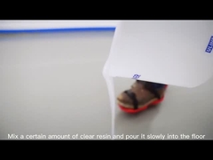 Lớp phủ sàn Epoxy Flake bảo dưỡng nhanh cho nhà kho thương mại Nhà để xe