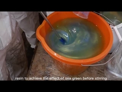 Gỗ đúc rõ ràng nhựa epoxy Kháng nhiệt Kháng tia cực tím nhựa exotherm thấp