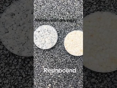 Hệ thống sàn trang trí epoxy đá sỏi chống trượt cho đường lái xe