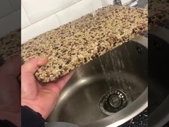 Hệ thống sàn trang trí epoxy đá sỏi chống trượt cho đường lái xe