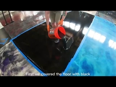 Lớp phủ nhựa epoxy nặng không mùi 1mm kim loại động