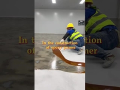 Sàn epoxy cho không gian bán lẻ ️ Đèn bóng, tùy chỉnh & bền