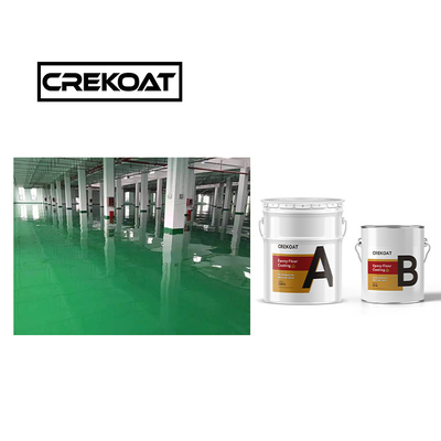 Lớp phủ sàn Epoxy công nghiệp mịn mịn áp dụng tác động cao