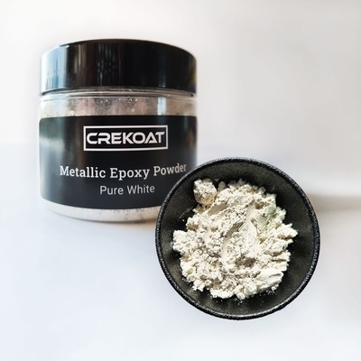 Bột Mica màu trắng ngọc trai tự nhiên Độ tinh khiết cao, bóng kim loại bột epoxy