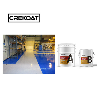 Sơn sàn Epoxy dựa trên nước thấp VOC Epoxy sàn trên lớp phủ mùi thấp
