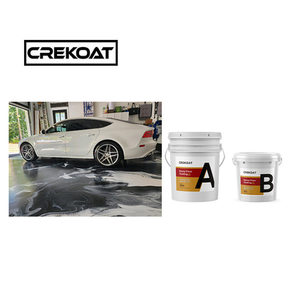 Lớp phủ nhựa epoxy tinh thể tinh khiết không liền mạch không có VOC 100% chất rắn