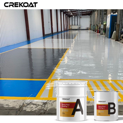 Sơn sàn bê tông màu liền mạch Sàn nhựa Epoxy Hóa chất chống trượt
