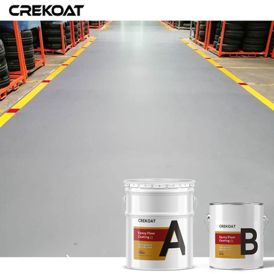Lớp phủ sàn Epoxy chống trượt thân thiện với môi trường chịu được tác động nặng nề Không gian có độ bóng cao