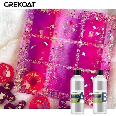 Nghệ thuật nhựa epoxy rõ ràng có mùi thấp để chế tạo hộp đồ trang sức