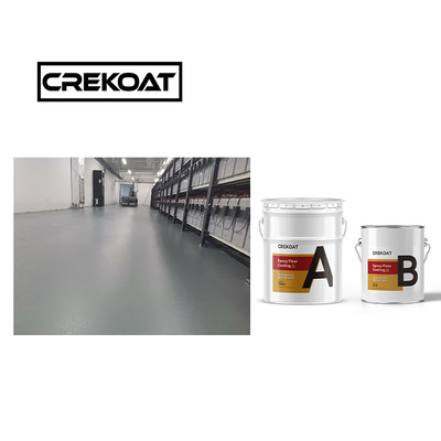 Sức mạnh Sơn sàn epoxy rõ ràng cứng 2 phần Sơn epoxy chống xói