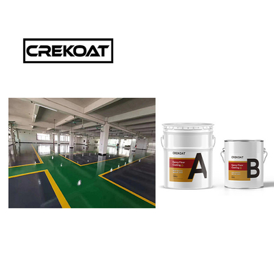 Sức mạnh Sơn sàn epoxy rõ ràng cứng 2 phần Sơn epoxy chống xói