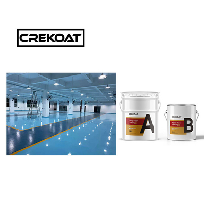 Sơn sàn Epoxy dựa trên nước thấp VOC Epoxy sàn trên lớp phủ mùi thấp