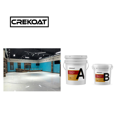 Màu sắc màu epoxy kim loại cứng lớp phủ sàn không độc hại Epoxy Paint miễn phí VOC