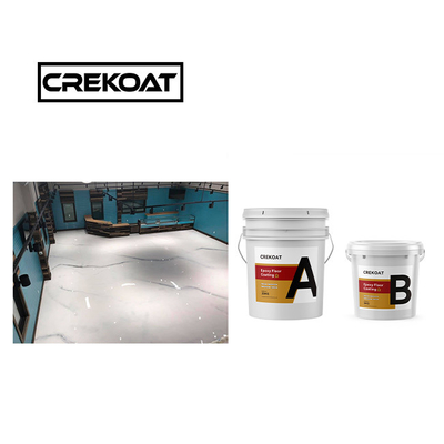 3mm đá cẩm thạch kim loại Epoxy sàn phủ Không bong bóng Sức mạnh nhanh