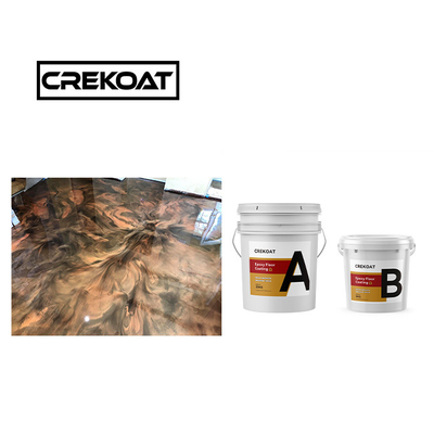 Sơn epoxy có độ cao cao có thể làm sạch Super Gloss Water Based Resins Coatings TDS