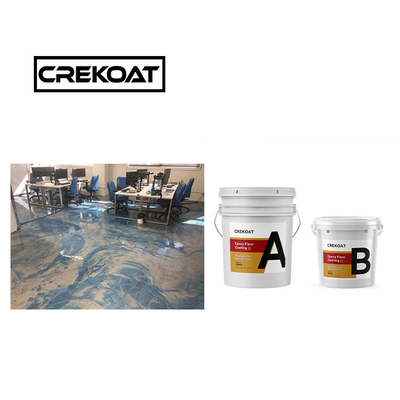 Basecoat Tự cân bằng Lớp phủ epoxy độ nhớt thấp 100% chất rắn 3mm