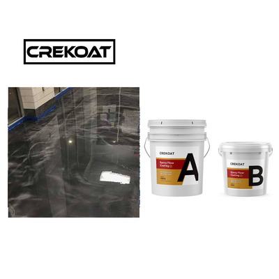 Vòng xoắn 100% lớp phủ sàn epoxy có thể làm sạch lớp phủ epoxy tinh khiết