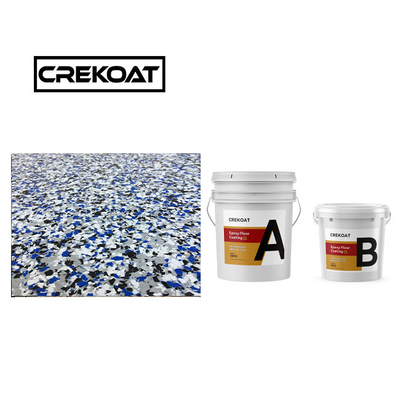 Lớp phủ sàn nhựa epoxy không may tự làm bằng 12 tháng Thời hạn sử dụng