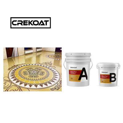 Sơn epoxy trong suốt tuyệt đẹp Sơn epoxy bê tông cứng mùi thấp