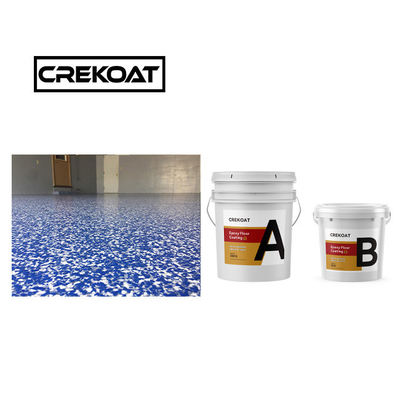 Flake Spray Epoxy nhựa sàn lớp phủ liền mạch Không bong bóng tùy chỉnh