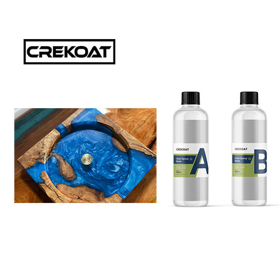 Đường cuộn minh bạch Epoxy nhựa rõ ràng Kháng bị trầy xước