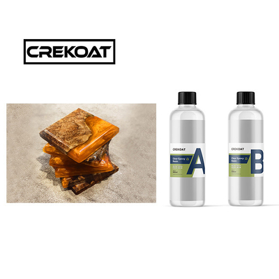 Độ tinh khiết UV ổn định Nhựa epoxy rõ ràng Không có mùi Không có VOC Cho bàn đúc