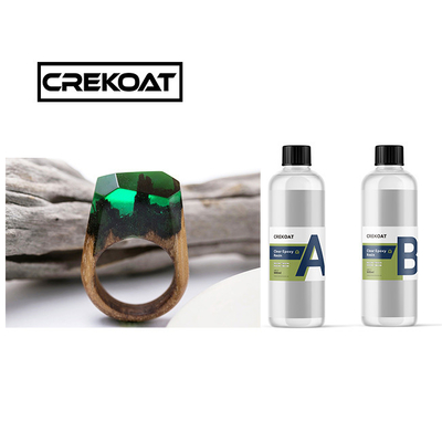 Độ cứng thủy tinh lỏng Deep pour Epoxy không độc hại chống nước nhựa epoxy TDS