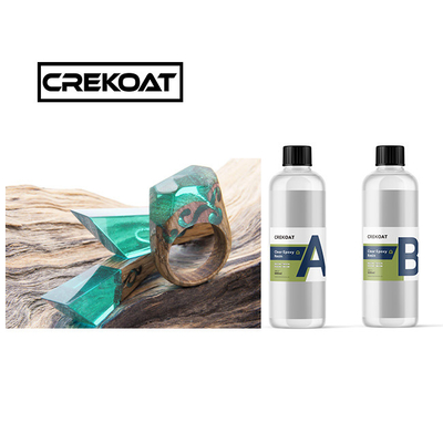Đèn sáng Deep Pour Hạch Epoxy cứng 2 phần Hạch nhựa chống vàng cho thủ công