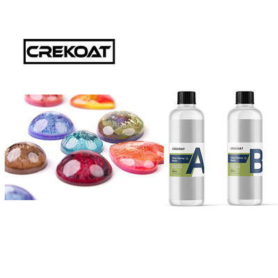 Mùi thấp Mùi cao Epoxy nhựa nghệ thuật tinh thể Epoxy cứng