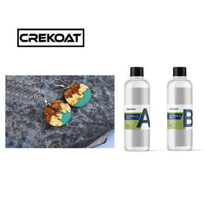 Độ cứng mùi thấp nhựa epoxy rõ ràng độ bền không độc hại cho việc làm đồ trang sức nghệ thuật