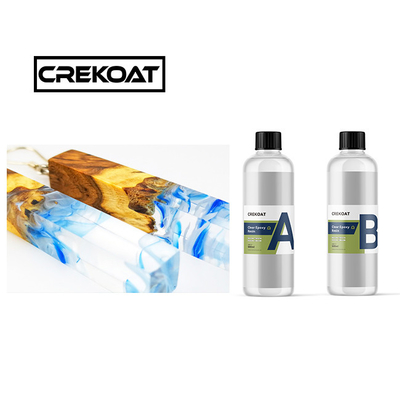 Hương mù thấp Kháng UV Hạch nhã nhựa epoxy đúc cao bóng rực Không có bong bóng