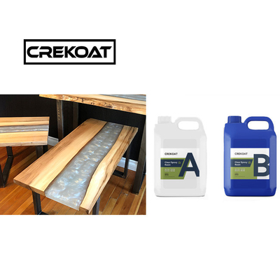 Nhồi bọc không vàng Deep pour Epoxy nhựa độ nhớt thấp cho sông bàn