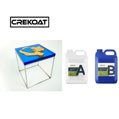 Nhồi bọc không vàng Deep pour Epoxy nhựa độ nhớt thấp cho sông bàn