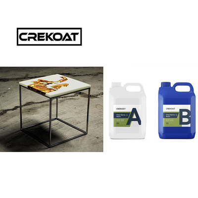 Mùi thấp Không Voc Art Nhựa epoxy chống va chạm cho khuôn đồ trang sức trên bàn sông