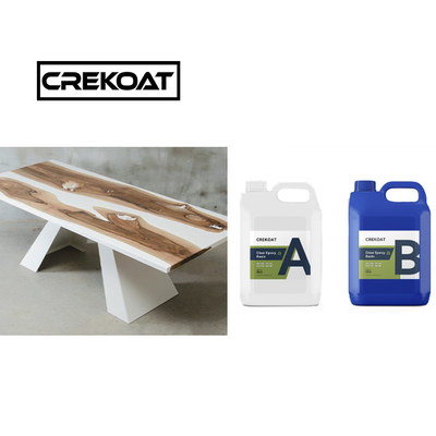 Polycolor Low Exotherm Deep Pour Epoxy Resin mùi thấp Bàn sông bóng cao