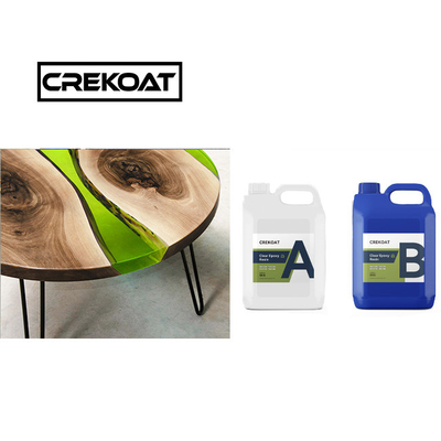 Polycolor Low Exotherm Deep Pour Epoxy Resin mùi thấp Bàn sông bóng cao