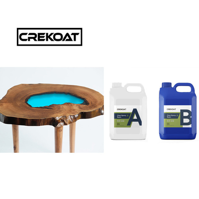 Polycolor Low Exotherm Deep Pour Epoxy Resin mùi thấp Bàn sông bóng cao