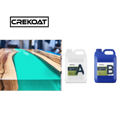 Công nghiệp gỗ Kháng tia cực tím Epoxy River Table Kháng tác động nhựa cao bóng