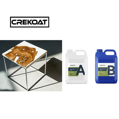 Công nghiệp gỗ Kháng tia cực tím Epoxy River Table Kháng tác động nhựa cao bóng