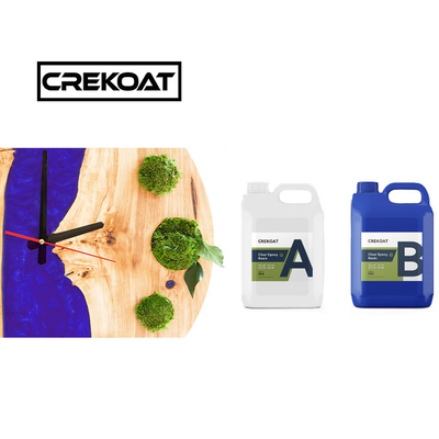 Gỗ hai phần Xanh nhựa epoxy bóng gọn Stick dày đổ nhựa