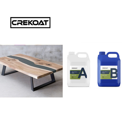 Tấm gỗ trong suốt đổ nhựa epoxy chống tia UV đúc sâu lâu bền