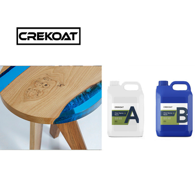 Gỗ đúc rõ ràng nhựa epoxy Kháng nhiệt Kháng tia cực tím nhựa exotherm thấp