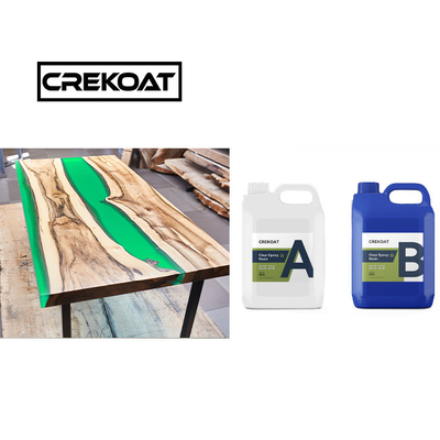 2 Phần Chế độ cứng chậm đổ sâu nhựa epoxy cho bàn và khuôn