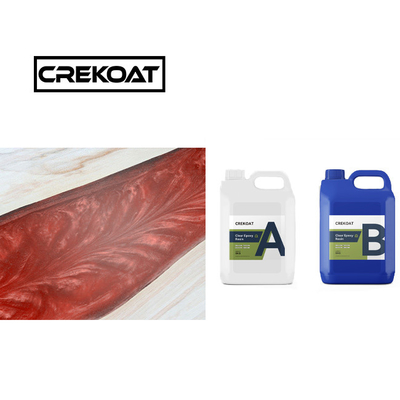 Crystal Clear Deep Pour Epoxy Resin BPA miễn phí đúc 3D độ nhớt thấp