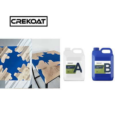 Không có VOC, nhựa epoxy rõ ràng trên bàn, mùi thấp, cạnh sống, nhựa epoxy chữa lâu