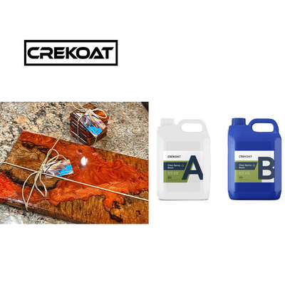 Crystal Clear Deep Pour Epoxy Resin BPA miễn phí đúc 3D độ nhớt thấp