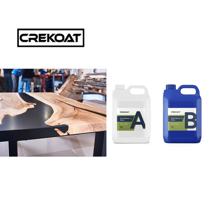 Crystal Clear Deep Pour Epoxy Resin BPA miễn phí đúc 3D độ nhớt thấp