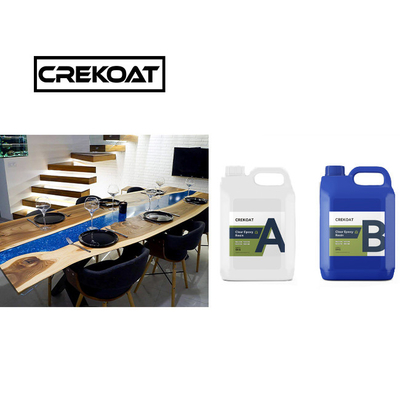 Crystal Clear Deep Pour Epoxy Resin BPA miễn phí đúc 3D độ nhớt thấp