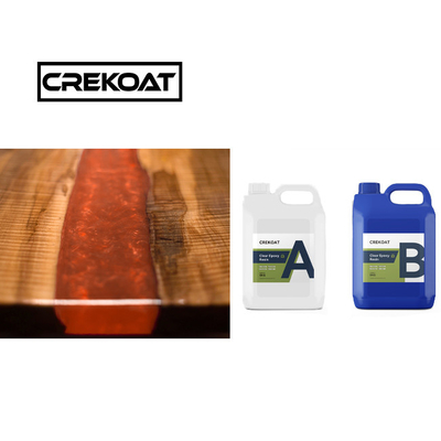 5cm Ultra Low Viscosity Deep Casting Epoxy Resin River Table Thời gian làm việc dài