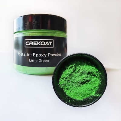 Mica Pulver Vibrant Pigment Trà kim loại nhựa kim loại không mùi